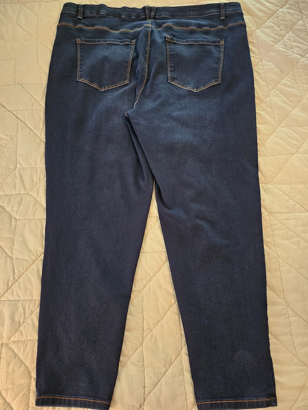 Curve Appeal -Plus Size - High Rise Skinny Jeans w/ Comfort Waistband - Size 22W - Picture 2 of 9